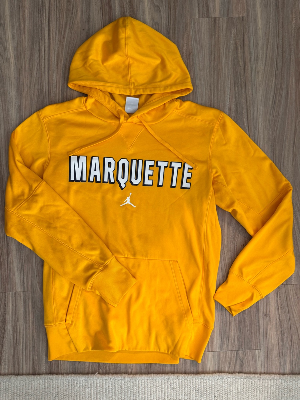 Jordan x Marquette Golden Yellow Pullover Hoodie